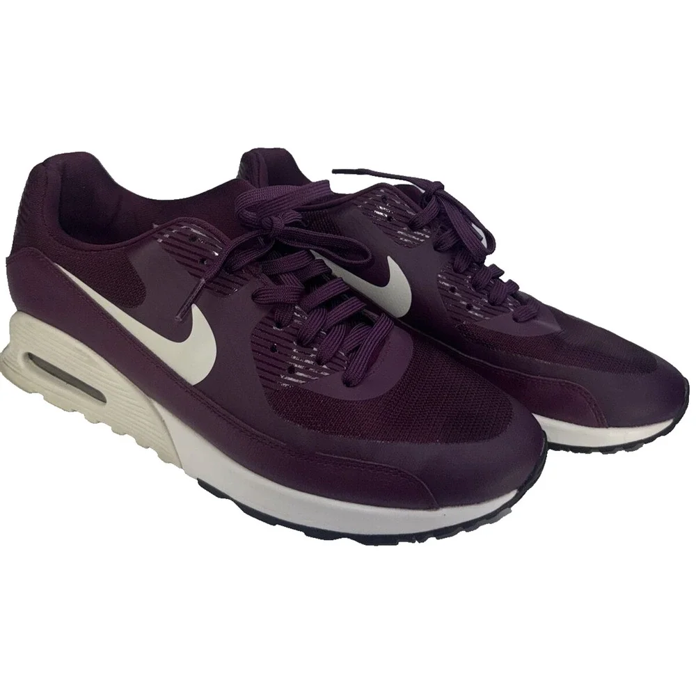 Nike Air Max 90 Ultra 2.0 Womens Shoes Size 11 Purple Low Top Athletic Sneakers - Picture 1 of 5